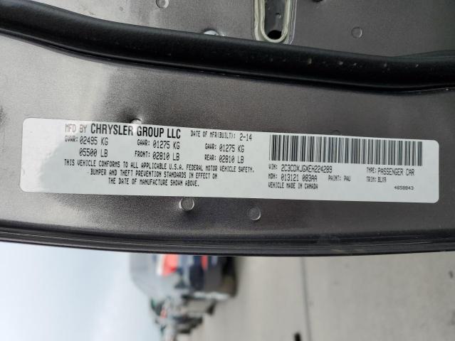 2C3CDXJGXEH224289 Dodge Charger Sxt