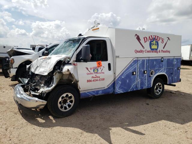 Salvage cars for sale from Copart Amarillo, TX: 2017 GMC Savana Cutaway G3500