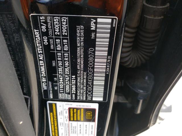 WDC0G4KB0GF008070 Mercedes-Benz Glc 300 4matic