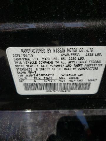 JN1BV7AP3FM344750 Infiniti Q50 BASE