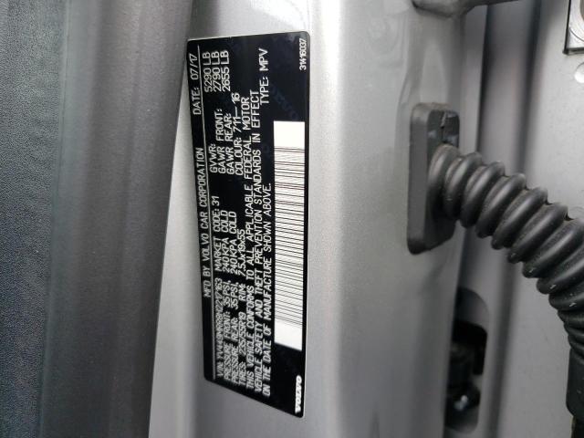 2017 VOLVO XC60 T6 DY YV449MRR8H2217163
