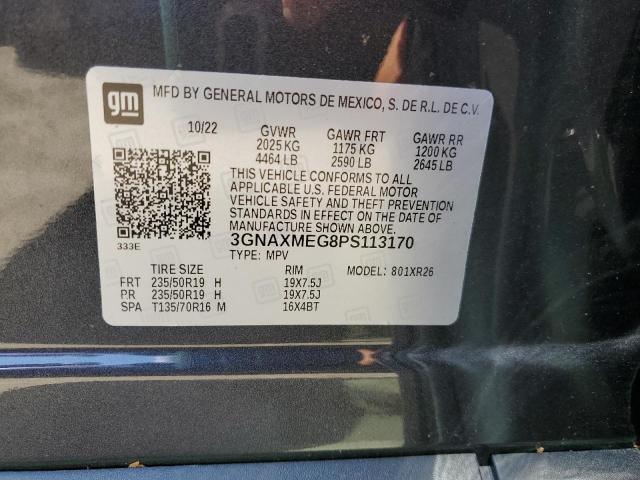 2023 CHEVROLET EQUINOX RS 3GNAXMEG8PS113170