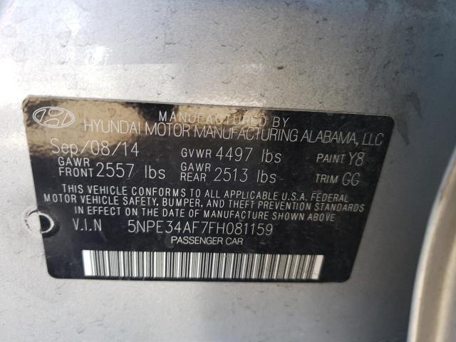 5NPE34AF7FH081159 Hyundai Sonata Sport