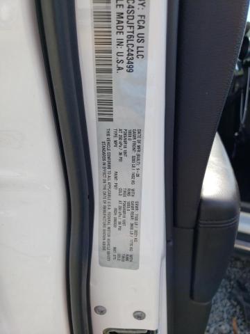 2020 DODGE DURANGO SS - 1C4SDJFT6LC443499