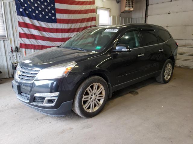 Salvage cars for sale from Copart Lyman, ME: 2014 Chevrolet Traverse LT