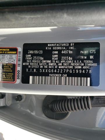 5XXG64J27PG199478 KIA K5 GT LINE