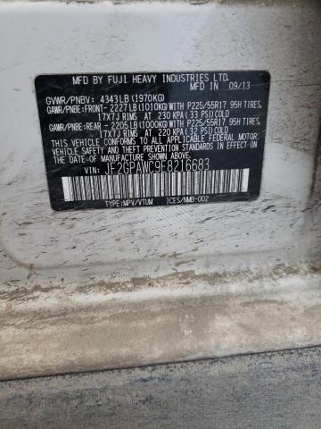 JF2GPAWC9E8216683 Subaru Xv Crosstrek 2.0 Premium