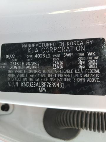KNDJ23AU8P7839431 KIA SOUL LX