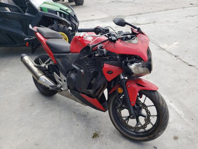Salvage motorcycles for sale at Fredericksburg, VA auction: 2014 Honda CBR500 R