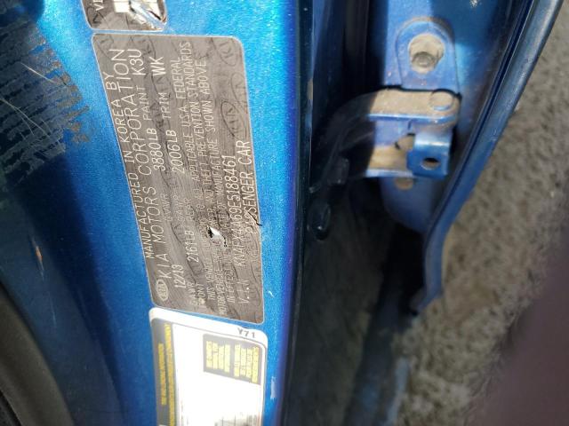KNAFX4A69E5188461 KIA FORTE LX