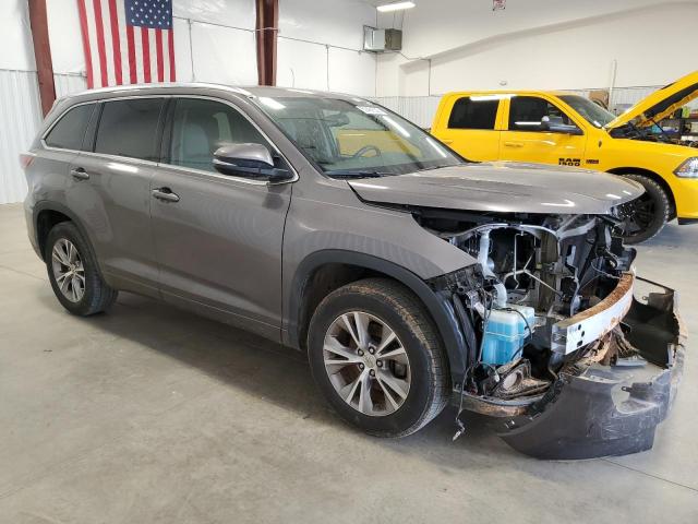 VIN 5TDKKRFH4ES038078 2014 Toyota Highlander, Xle no.4