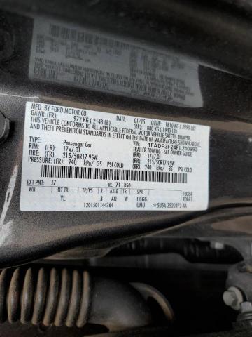 1FADP3F24FL210993 Ford FOCUS SE
