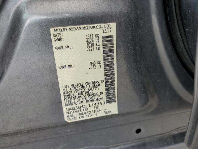 1N4AL3AP8JC174350 Nissan ALTIMA 2.5