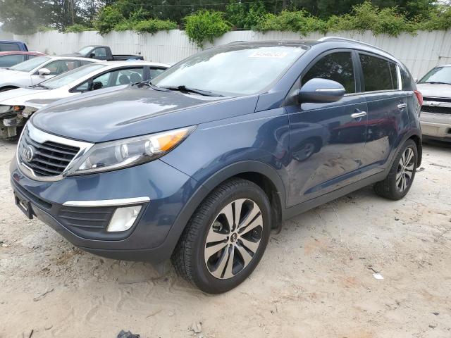 Salvage cars for sale from Copart Fairburn, GA: 2013 KIA Sportage EX