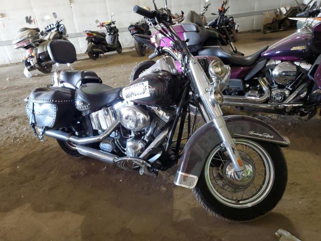 Salvage motorcycles for sale at Portland, MI auction: 2006 Harley-Davidson Flstci