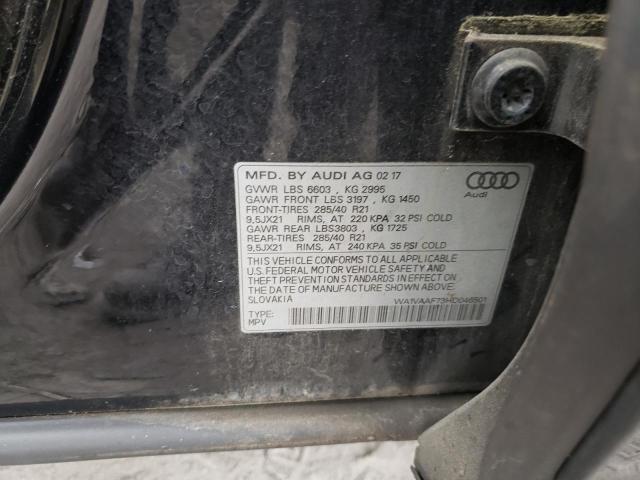 VIN WA1VAAF73HD046501 2017 Audi Q7, Prestige no.13