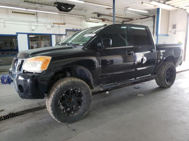 Salvage cars for sale from Copart Pasco, WA: 2008 Nissan Titan XE