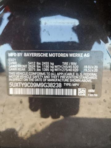 5UXTY9C09M9G38238 BMW X3 Xdrivem40i
