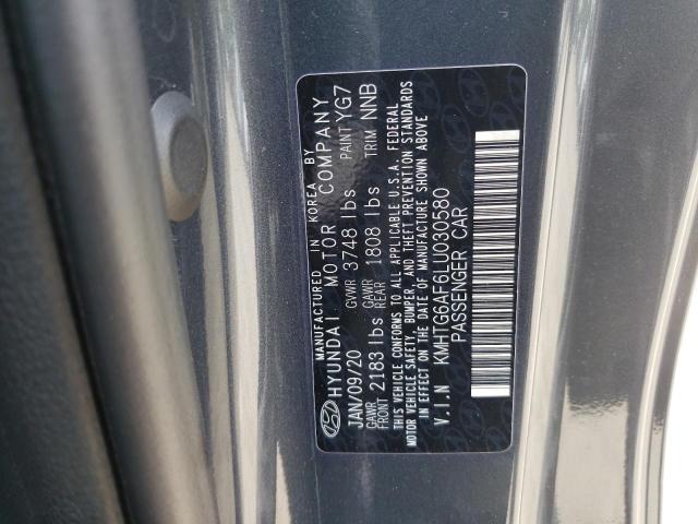 2020 HYUNDAI VELOSTER B - KMHTG6AF6LU030580