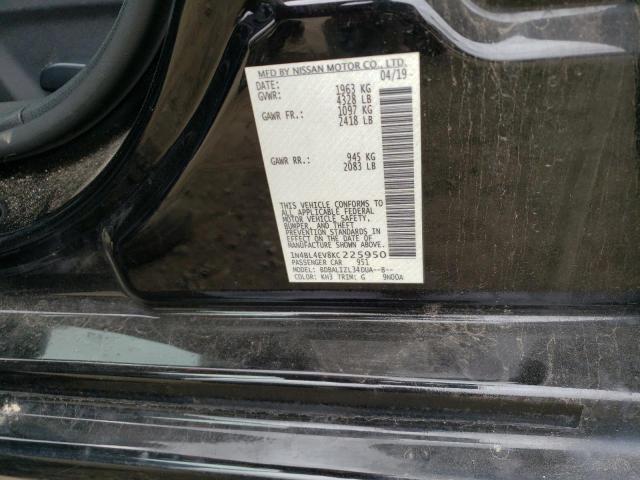 1N4BL4EV8KC225950 Nissan ALTIMA SL