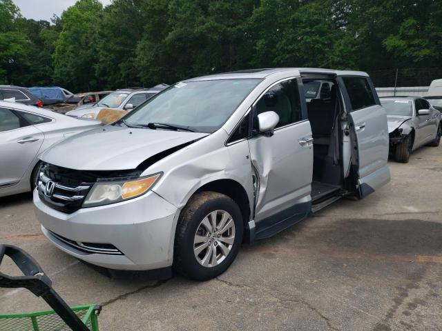Salvage cars for sale at Austell, GA auction: 2014 Honda Odyssey EXL