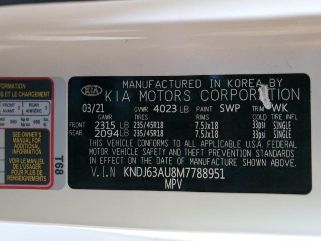 KNDJ63AU8M7788951 KIA Soul Gt Line