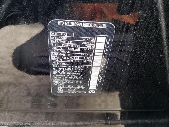 2022 INFINITI QX55 ESSEN 3PCAJ5K36NF100747