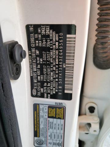 5XYKT3A63EG495610 KIA SORENTO LX