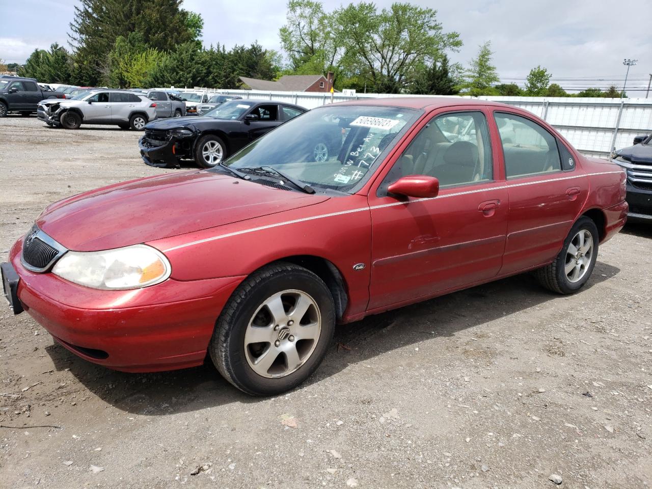 3MEFM66LXWM614335 1998 Mercury Mystique at MD - Finksburg, Copart