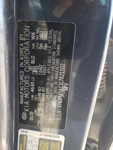 KNDPM3AC1L7821102 KIA Sportage Lx