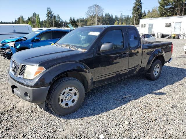 Salvage cars for sale at Graham, WA auction: 2005 Nissan Frontier King Cab XE
