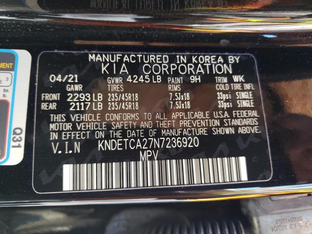 KNDETCA27N7236920 KIA Seltos Sx