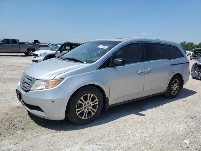 Salvage cars for sale at Houston, TX auction: 2012 Honda Odyssey EXL