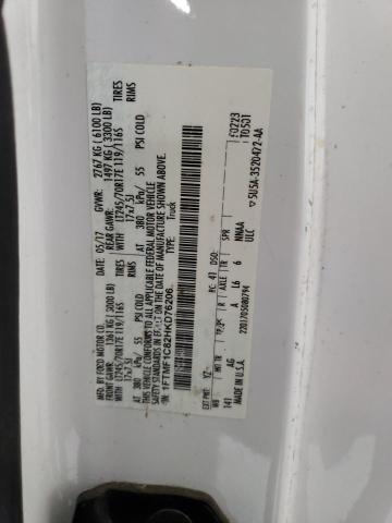 2017 FORD F150 - 1FTMF1C82HKD76206