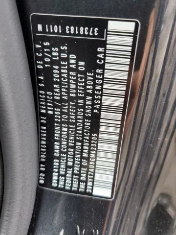 2016 VOLKSWAGEN GTI S/SE - 3VWYT7AU9GM023205
