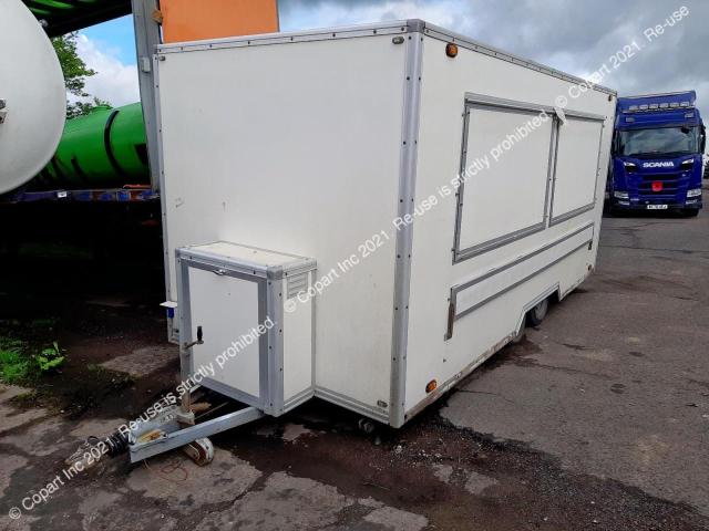 316004694 Auction: COPART UK Lot: 50185313 Location: WOLVERHAMPTON 316004694 TRAI TRAILER 2000 WHITE Photo 1