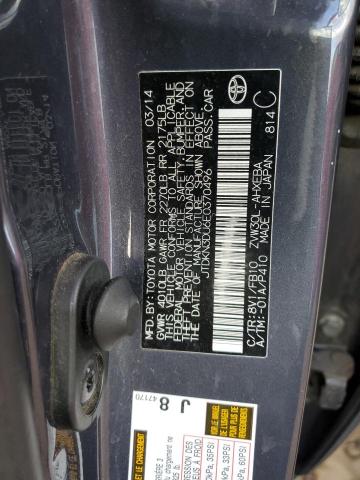 JTDKN3DU6E0370496 Toyota PRIUS
