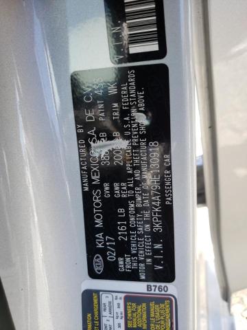 3KPFK4A79HE130918 KIA FORTE LX