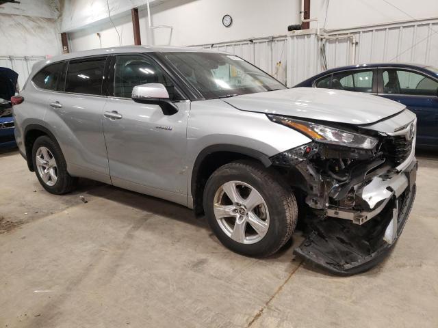 VIN 5TDBBRCH9LS513113 2020 Toyota Highlander, Hybri... no.4