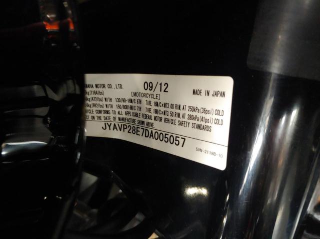 2013 YAMAHA XV1700 AS - JYAVP28E7DA005057