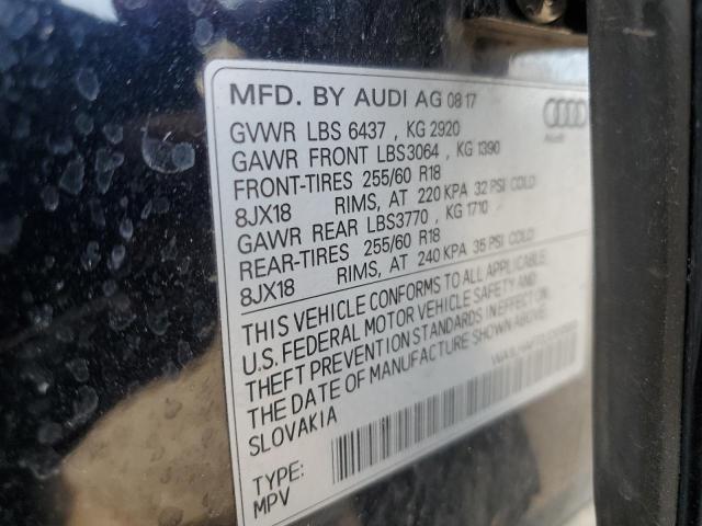 VIN WA1LHAF72JD010811 2018 Audi Q7, Premium Plus no.12