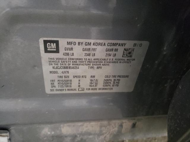KL4CJCSB8EB546254 Buick Encore