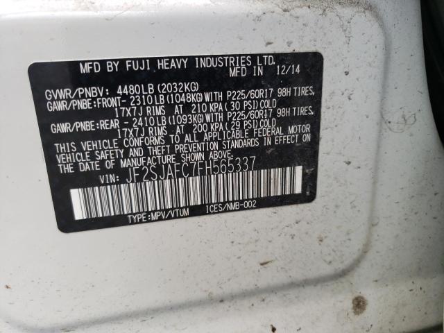 JF2SJAFC7FH565337 Subaru Forester 2.5i Premium