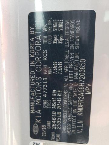 2017 KIA SPORTAGE S - KNDPR3A66H7203650