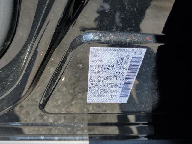 5N1DR2MN0JC643551 Nissan Pathfinder S