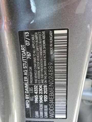 WDDSJ4EB6EN024889 Mercedes-Benz CLA 250