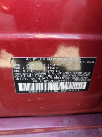 4S3BNBA62G3048522 Subaru Legacy 2.5i