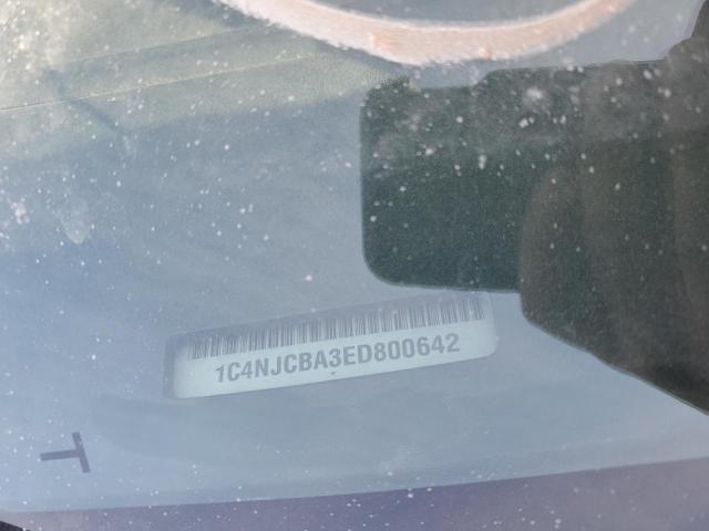 1C4NJCBA3ED800642 Jeep Compass Sport