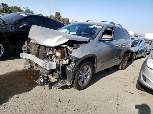 VIN 5TDZKRFH0ES020725 2014 Toyota Highlander, LE no.1