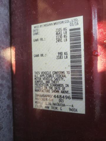 1N4AA6AP4GC448496 Nissan Maxima 3.5s
